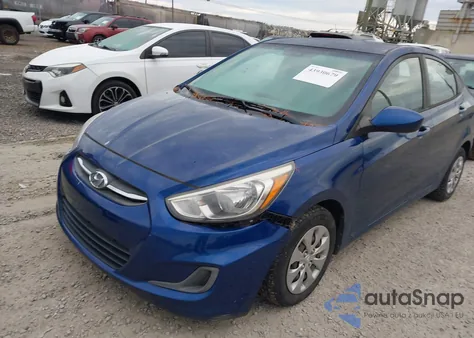 2017 Hyundai Accent Se from USA, damaged, VIN KMHCT4AE1HU249901